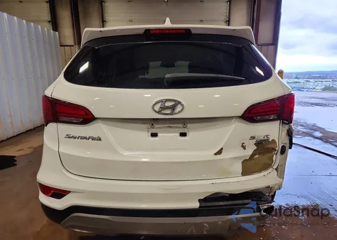 2018 Hyundai Santa Fe Sport 2.4L из США, поврежденный, VIN 5NMZUDLB8JH053207